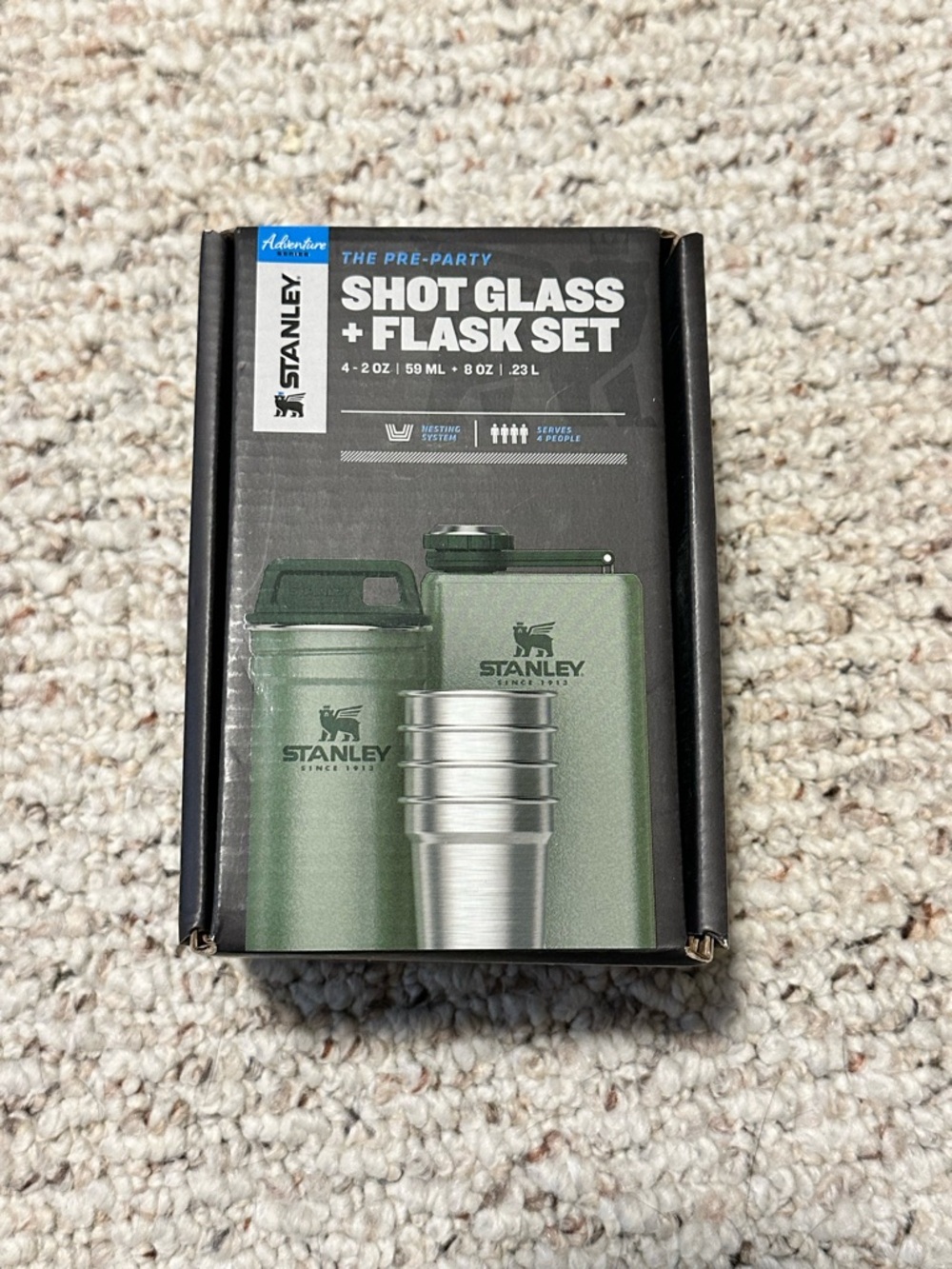 Stanley Shot Glass + Flask Set